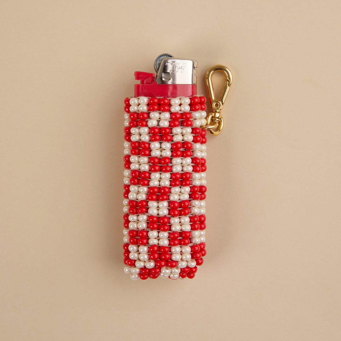 Porta Essentials | Grid Vermelho